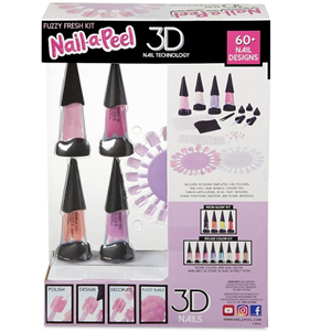 ست طراحی ناخن Nail Art سری FUZZY FRESH‏_اسباب بازی